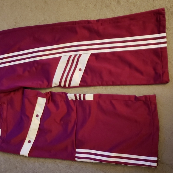 Adidas Danielle Cathari Deconstructed Track PANTS Power Berry - Picture 9 of 12
